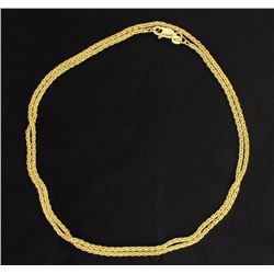 24 Inch Byzantine Chain