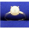 Image 1 : Cultured 8mm Pearl Ring