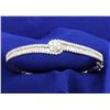 Image 1 : 3 Carat Diamond Bangle Bracelet