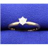 Image 1 : Diamond 1/5 carat 14k Solitaire Ladies Ring