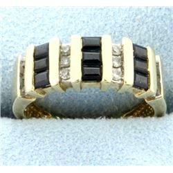 Diamond & Sapphire Ring