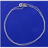 Image 1 : 17 Inch Sterling Silver Chain