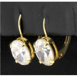 3ct Total Weight CZ earrings