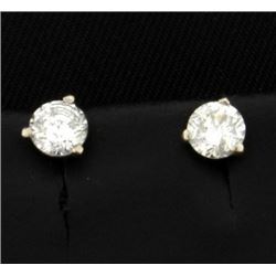 .4ct Total Weight Diamond Stud Earrings