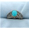 Image 1 : Sterling Silver Turquoise Ring