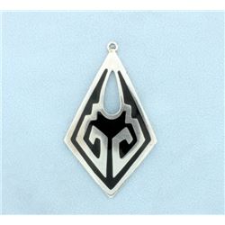 Large Sterling Silver Pendant