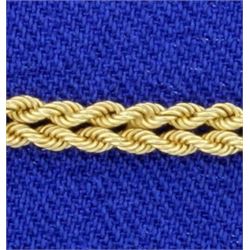 Double Rope Chain Bracelet