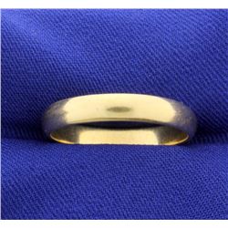 10K Yellow Gold Wedding Band