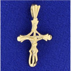 14K Jesus on the Cross Pendant