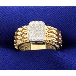 1/3ct Total Weight Diamond Ring