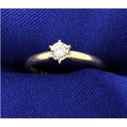 Diamond Solitaire Ring