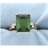 Image 1 : 4 ct Diopside and Diamond Ring