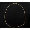 Image 1 : 18 1/4 Inch Italian Made Flat S Link Neck Chain