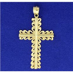 14K Cross Pendant