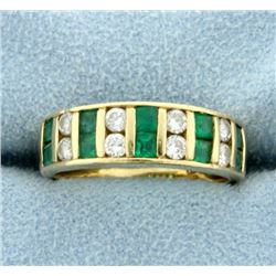Emerald & Diamond Ring