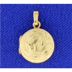 Small Locket Pendant