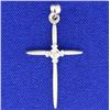 Image 1 : Cross Pendant with Diamond