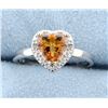 Image 1 : Azotic Topaz & Diamond Sterling silver ring
