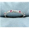 Image 1 : Genuine Ruby Ring set in Sterling Silver