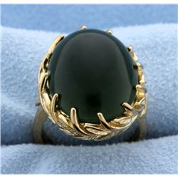 Vintage Nephrite Jade Ring