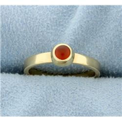 Spessarite Garnet Ring