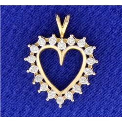 Diamond Heart Pendant