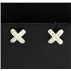 Image 1 : Diamond "x" Earrings