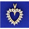 Image 1 : Diamond Heart Pendant