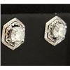 Image 2 : Unique 1.6ct TW Diamond Earrings