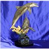 Image 2 : Original Limited Edition Wyland Cast Bronze piece - Dolphins of the Sea