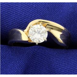 Certified .95ct Diamond Solitaire Ring