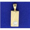 Image 1 : 1/2ct Diamond Pendant