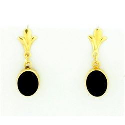 Onyx Dangle Earrings