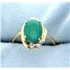 Image 1 : Jade and Diamond Ring