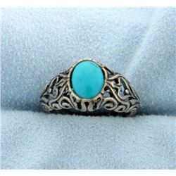 Sterling Silver Turquoise Ring