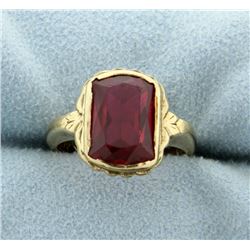 Lab Ruby Ring