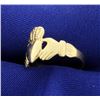 Image 2 : 14K Claddagh Ring