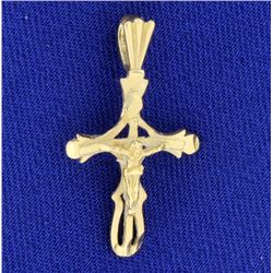 14K Jesus on the Cross Pendant