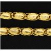 Image 1 : 21 inch 18k Gold Designer Neck Chain