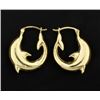 Image 1 : Dolphin Hoop Earrings