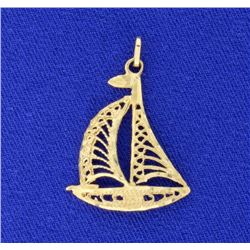 Sail Boat Pendant