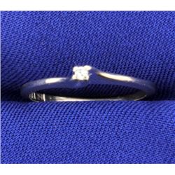 Diamond Peomise Ring