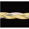 Image 2 : Italian Made 18 1/2 Inch Braided Necklace