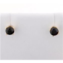 1/2 ct TW Sapphire Stud Earrings