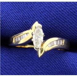 3/4ct Total Weight Diamond Ring