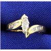 Image 1 : 3/4ct Total Weight Diamond Ring