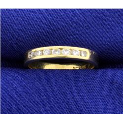 18k Diamond Band Ring