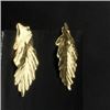Image 2 : 14K Leaf Earrings