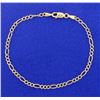 Image 1 : Italian Made Figaro Bracelet