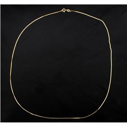 20 1/2 Inch Italian Made Box Link Chain